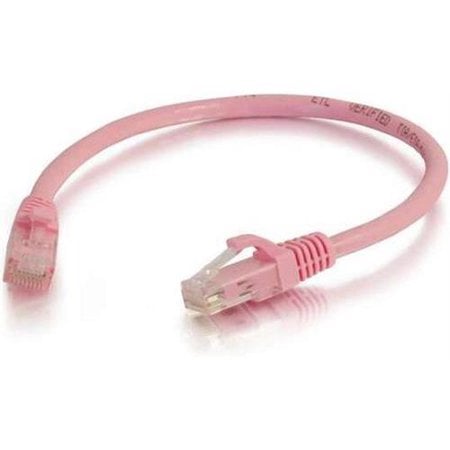 04055 15 ft. CAT6 Snagless UTP Network Patch Cable, Pink