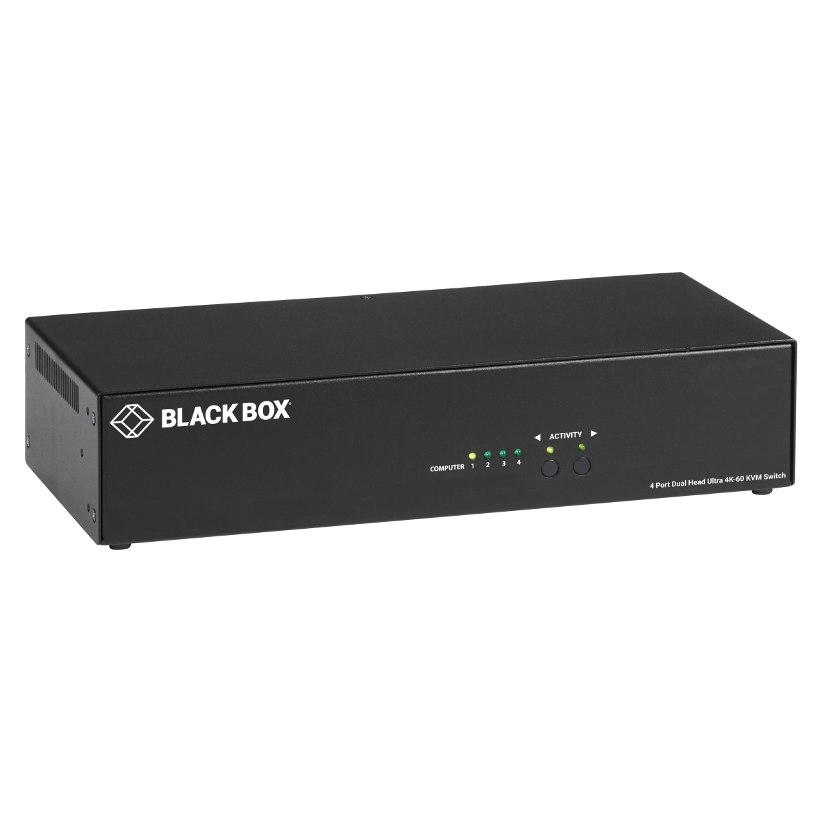 Picture of Black Box HD6224A 4-Port 4K60 HDMI Dual-Head KVM Switch