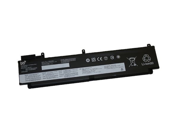 Picture of Battery Technology 00HW022-BTI Replacement Battery for Lenovo Thinkpad T460S&#44; T470S&#44; 00HW023 & SB10F46460 & SB10F464