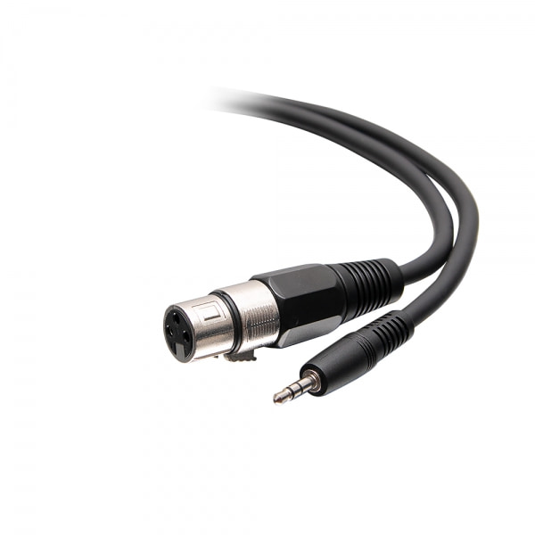 3 ft. Male TRS 3.5 mm to Female XLR Cable
