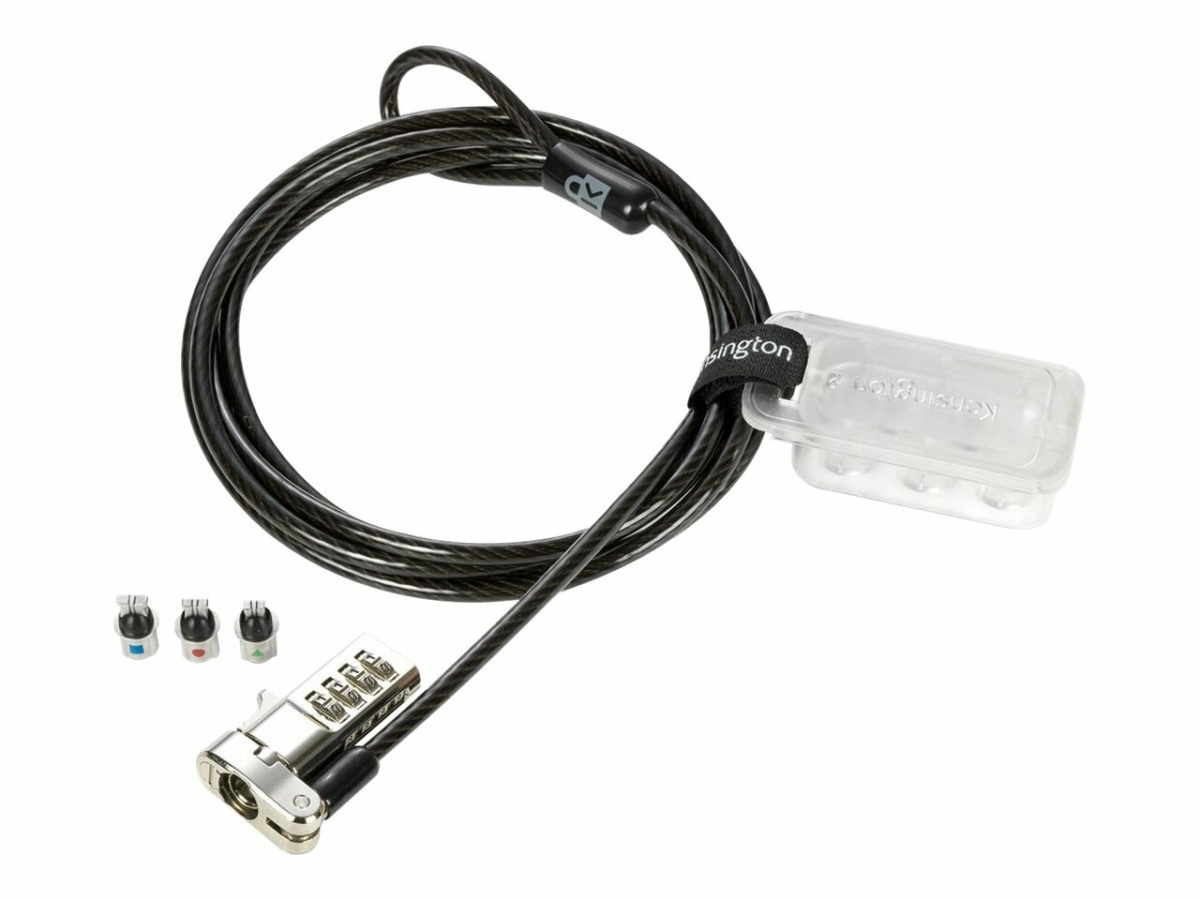 3-in-1 Combination Laptop Lock