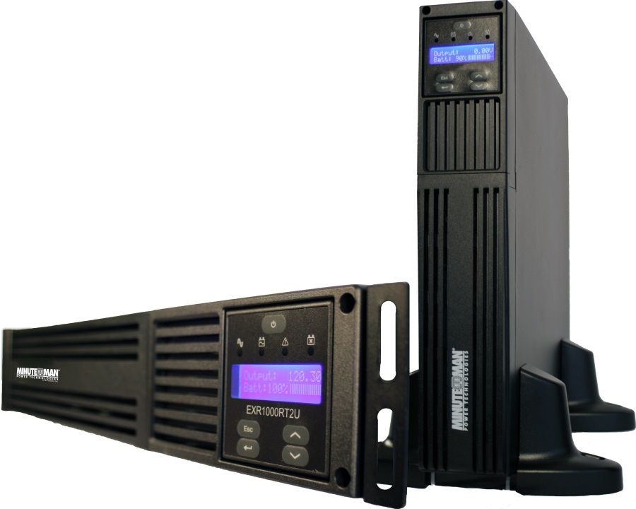 EXR1500RT2U Exr Series True Sine Wave Extended Runtime Line-Interactive UPS Rack Tower