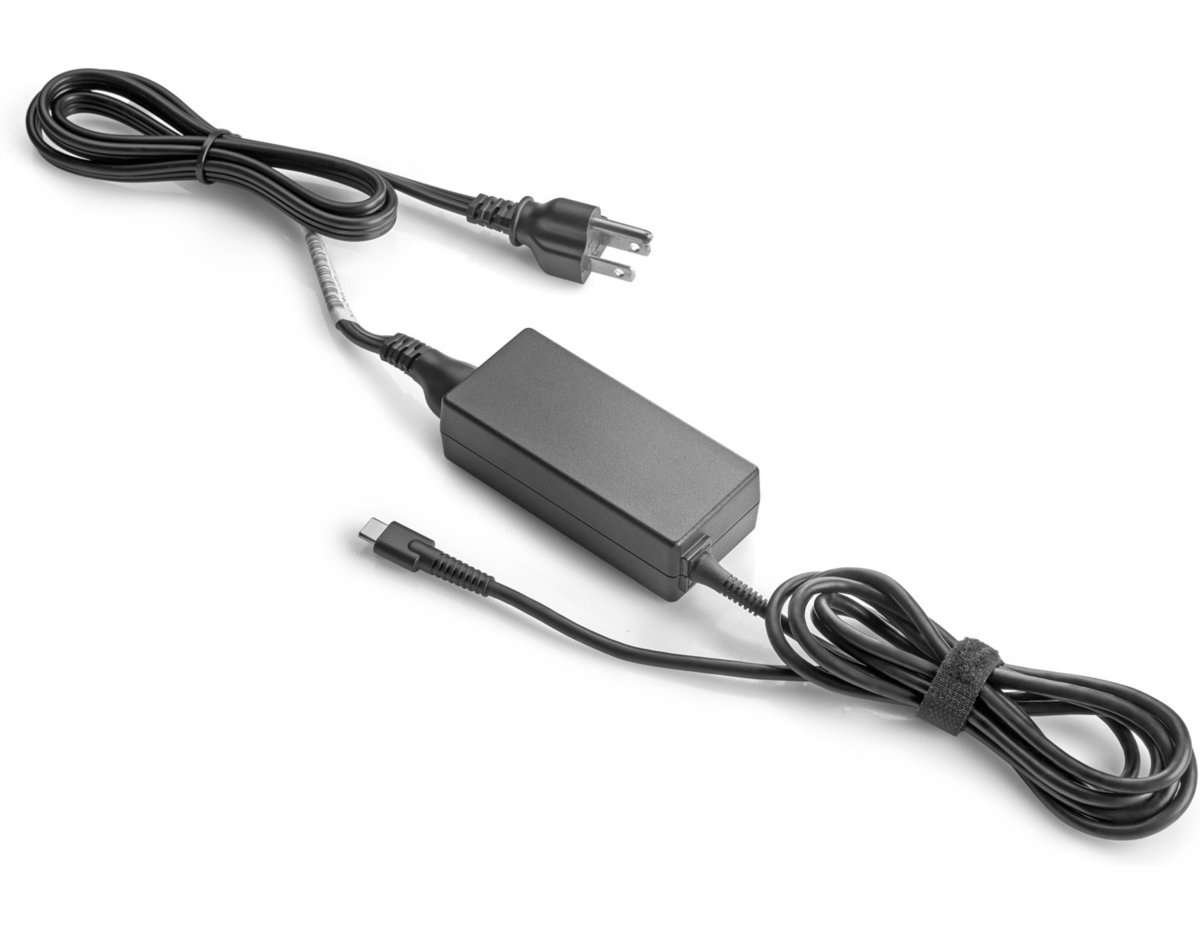 Picture of Axiom 1MZ01AA-AX 45 watt USB-C Power Adapter for HP-1MZ01AA&#44; 1MZ01UT