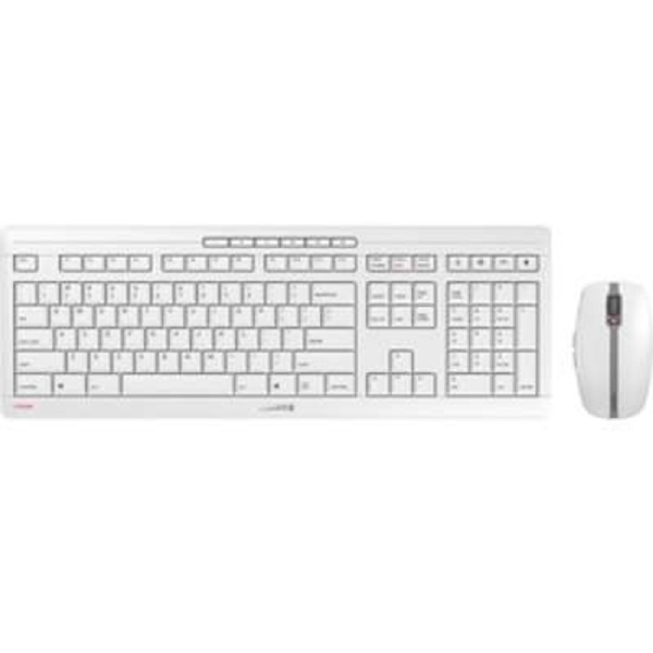 Picture of Cherry Americas JD-8560US-0 Cherry Stream Desktop Recharge Keyboard&#44; Pale Gray