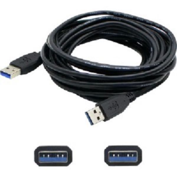 Picture of Add-On USB3EXTAA6-AO 6 ft. USB 3.0 A Male to Female Black Cable
