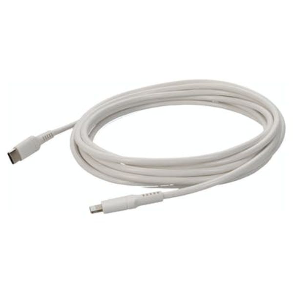 Picture of Add-On USBC2LGT3MW 3 m White USB 3.1 C to Lightning Male to Male Cable