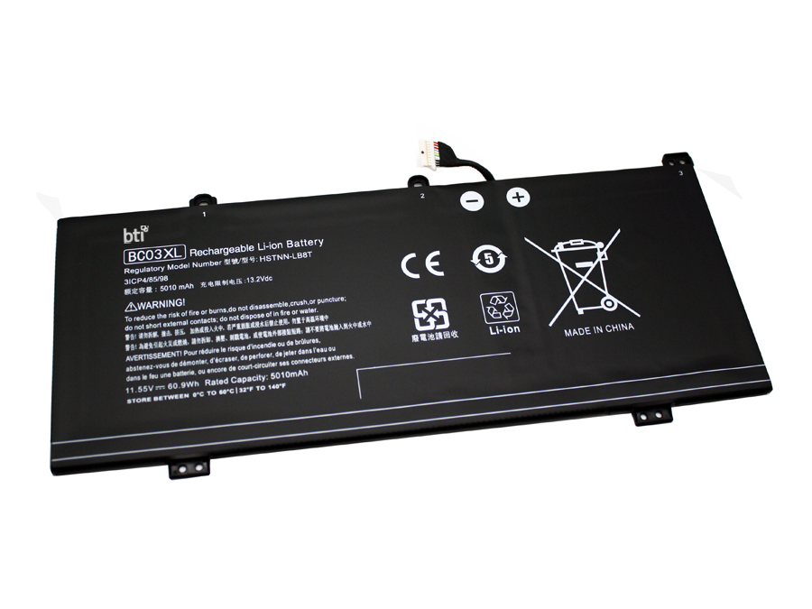 Picture of Battery Technology BC03XL-BTI Replacement Battery for HP Chrome Book 640E G1