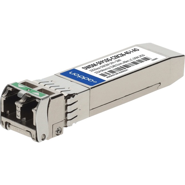 Picture of Add-On DWDM-SFP10G-C28C36-40-I-AO SFP Plus Network Transceiver Module for Optical Network & Data Networking