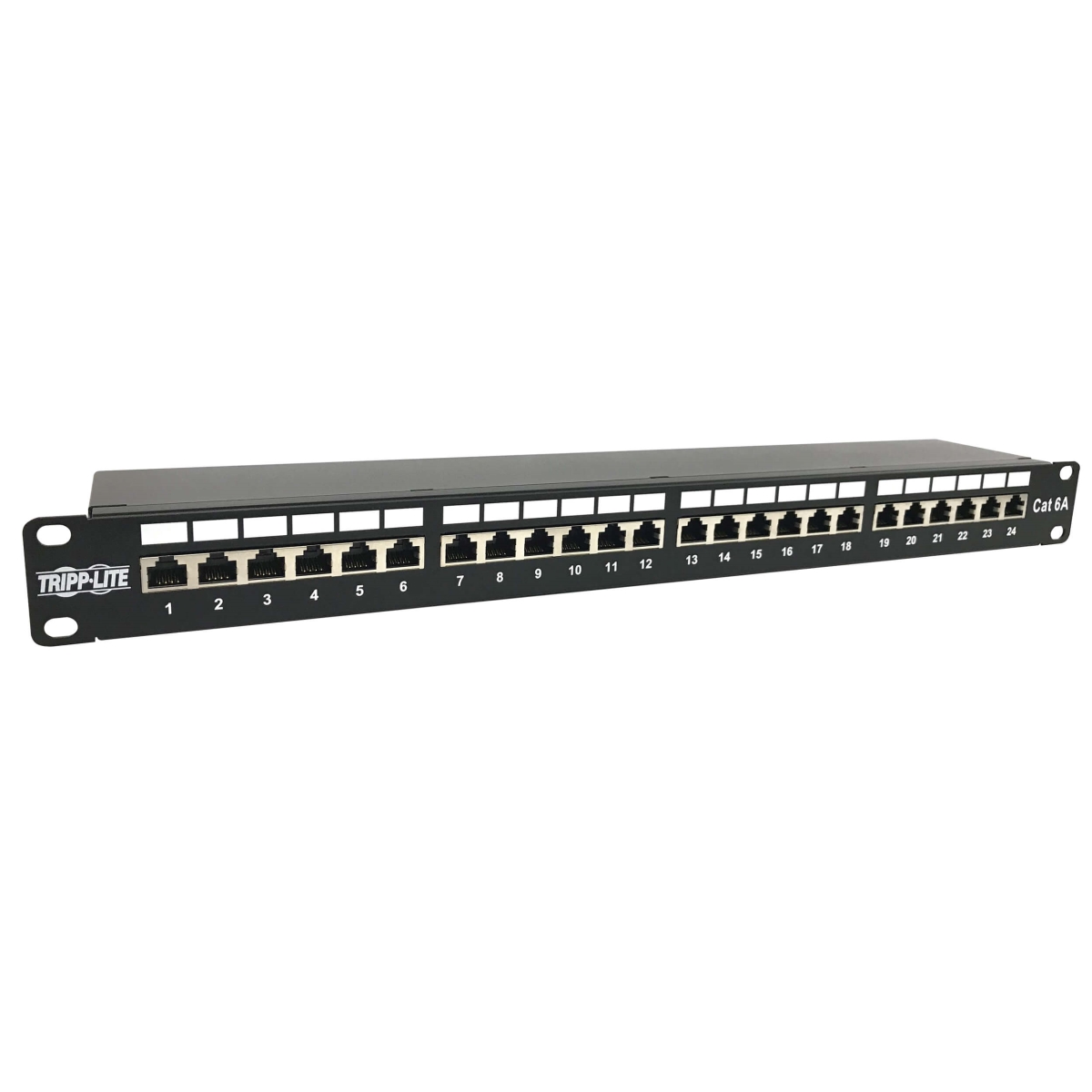Tripp Lite N252-024-6A-SH Cat6A 24 Port 10Gbps Patch Panel Shielded