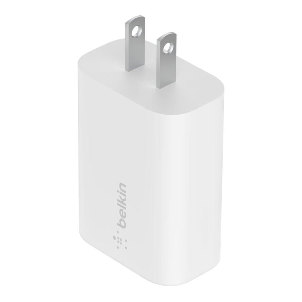 Picture of Belkin WCA004DQWH 25 watt USB-C Wall Charger with Standalone PPPS