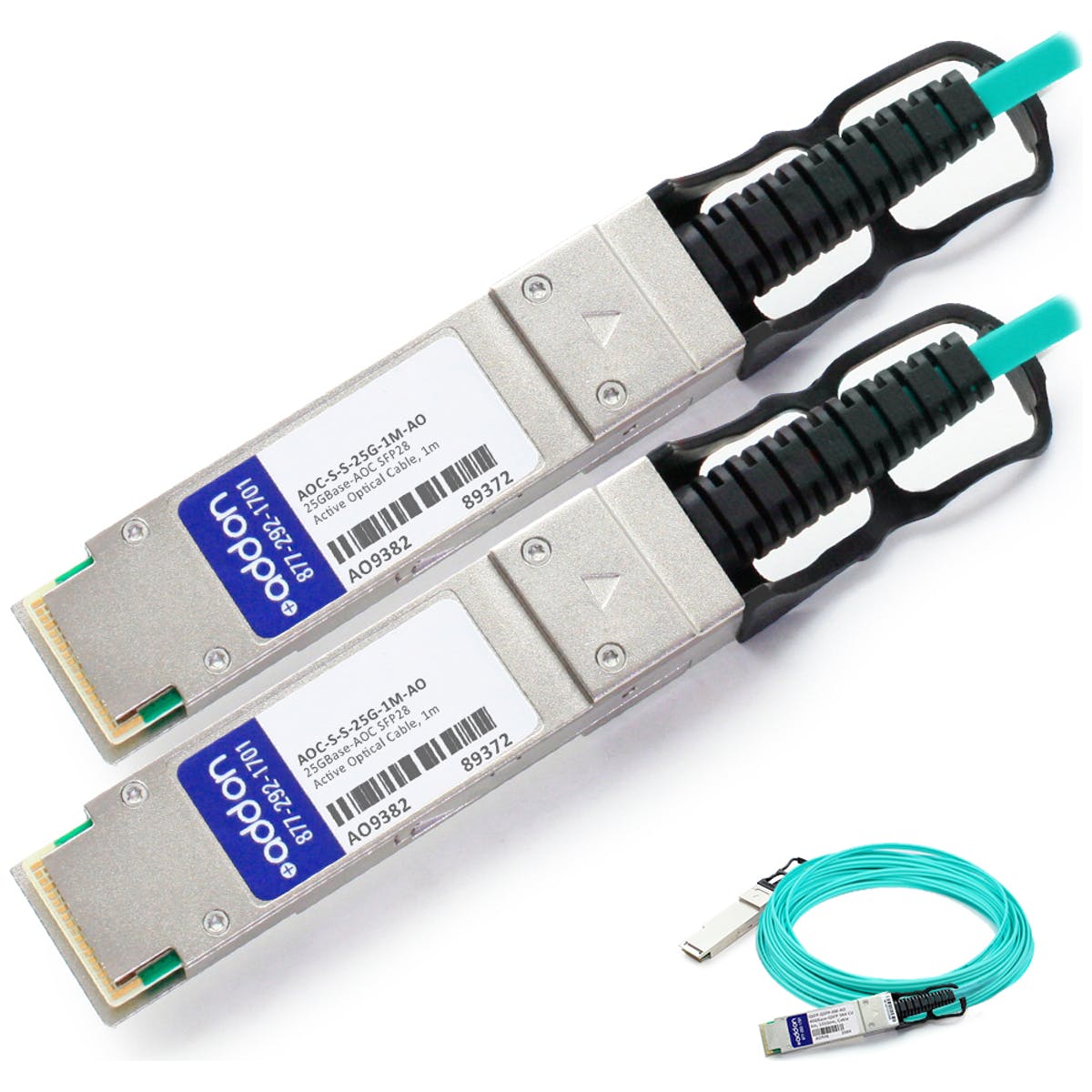 Picture of Add-On AOC-S-S-25G-1M-AO Arista Networks Compatible TAA Compliant 25GBase-AOC SFP28 Active Optical Cable - 850nm&#44; MMF & 1 m