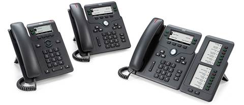 Picture of Cisco CP-6841-3PW-NA-K9 6841 Phone for Mpp&#44; NB Handset & NA Power Adapter