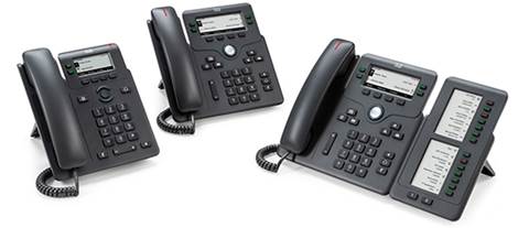 Picture of Cisco CP-6851-3PW-NA-K9 6851 Phone for MPP&#44; NB Handset & NA Power Adapter