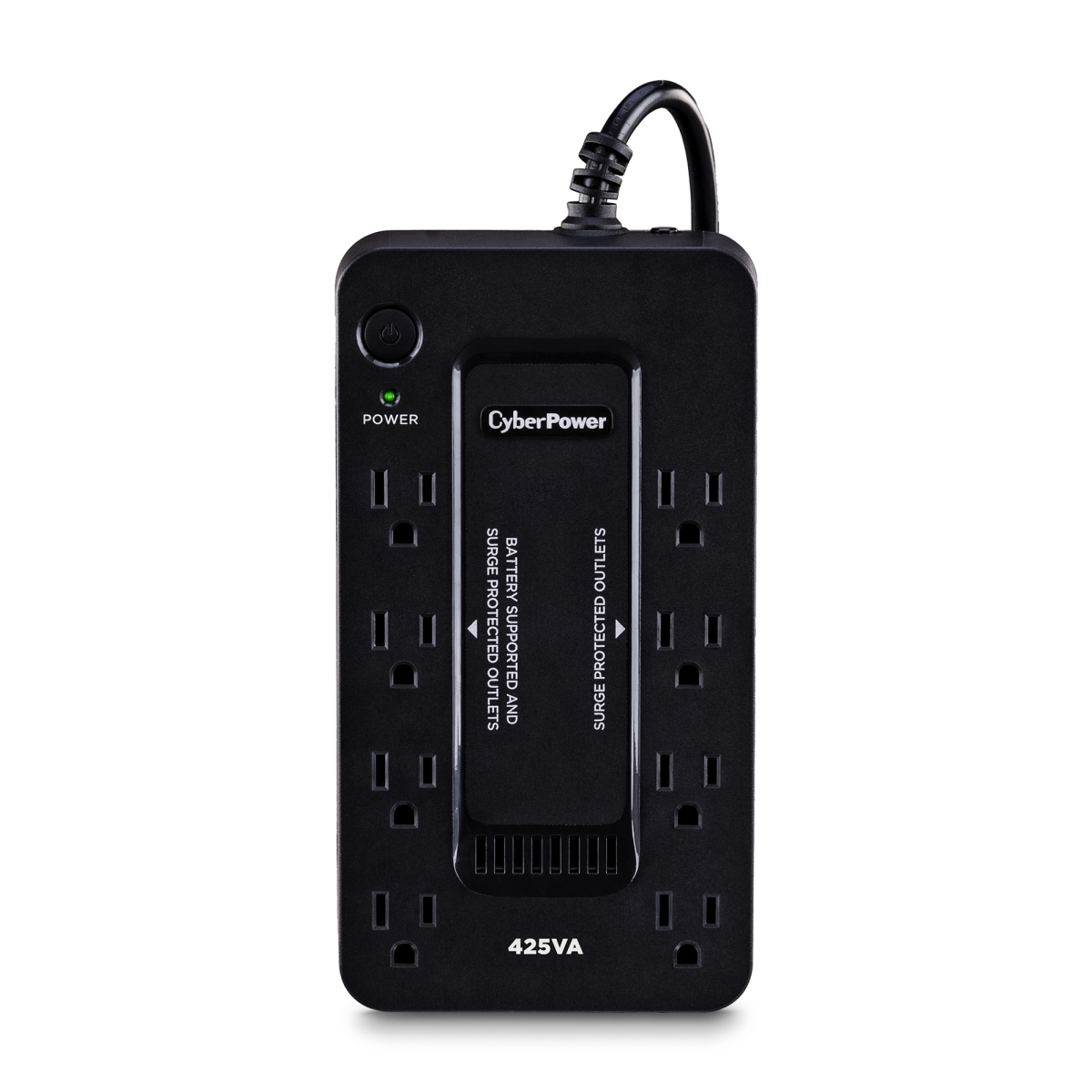 Picture of Cyberpower Systems ST425 5 ft. 425VA 260W 120V 15A 8 Outlets Uninterruptible Power Supply