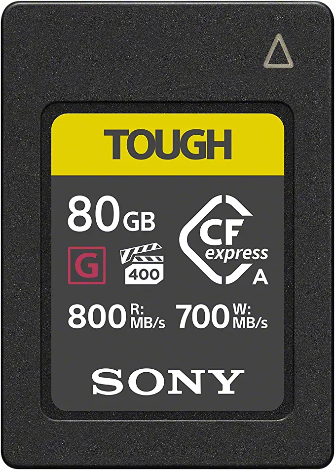 Picture of Sony Storage Media CEAG160T 160GB Cea-G Series Type A Sony CF Express Card for A7S III Type A & A7S II