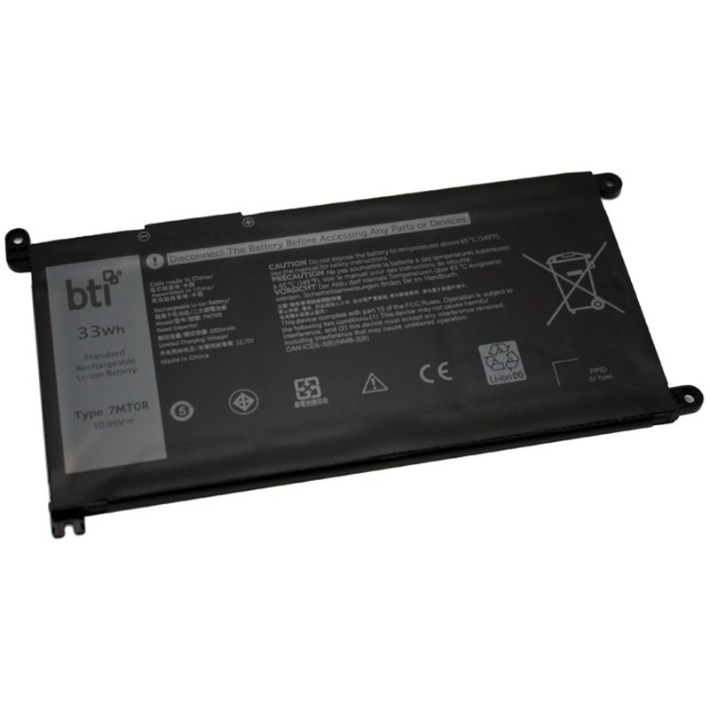 7MT0R-BTI 2-in-1 Notebook Battery for Dell C-Book 3400, 3100 & 3100