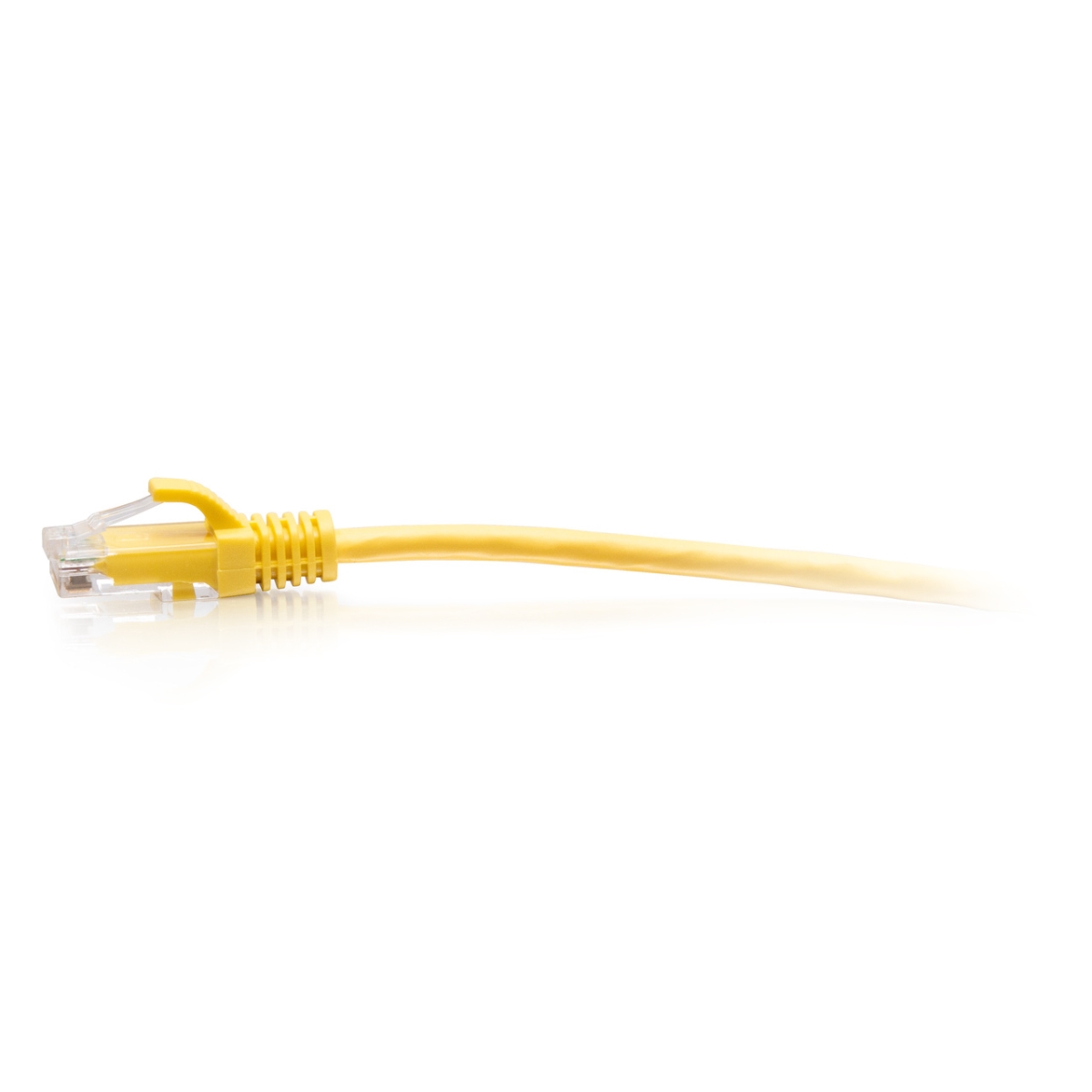 30168 3 ft. Cat6a Snagless Unshielded Twisted Pair Slim Ethernet Network Patch Cable, Yellow