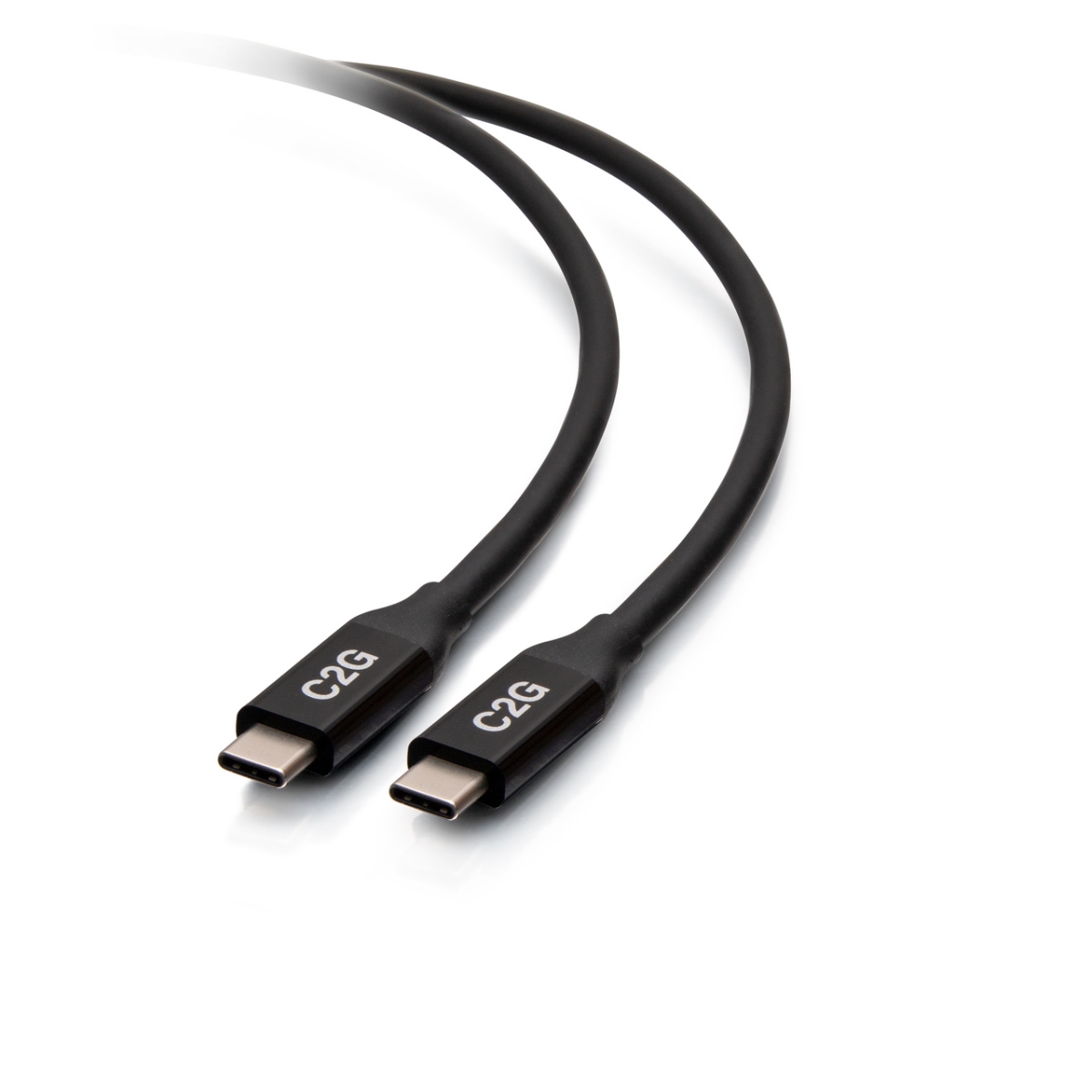2.5 ft. 20V 5A USB-C Male to USB-C Male Cable with USB4 40Gbps