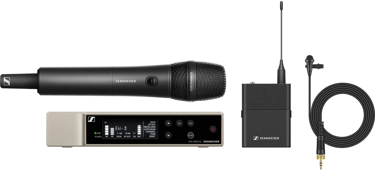 508771 R1-6 Digital Wireless Combo Microphone System Set for EW-D ME2-835-S -  Sennheiser