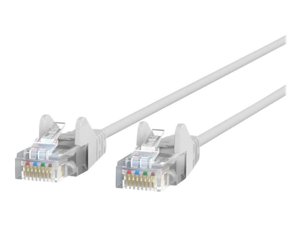 50 ft. Cat6 28AWG UTP Slim Snagless Ethernet Patch Cable, White