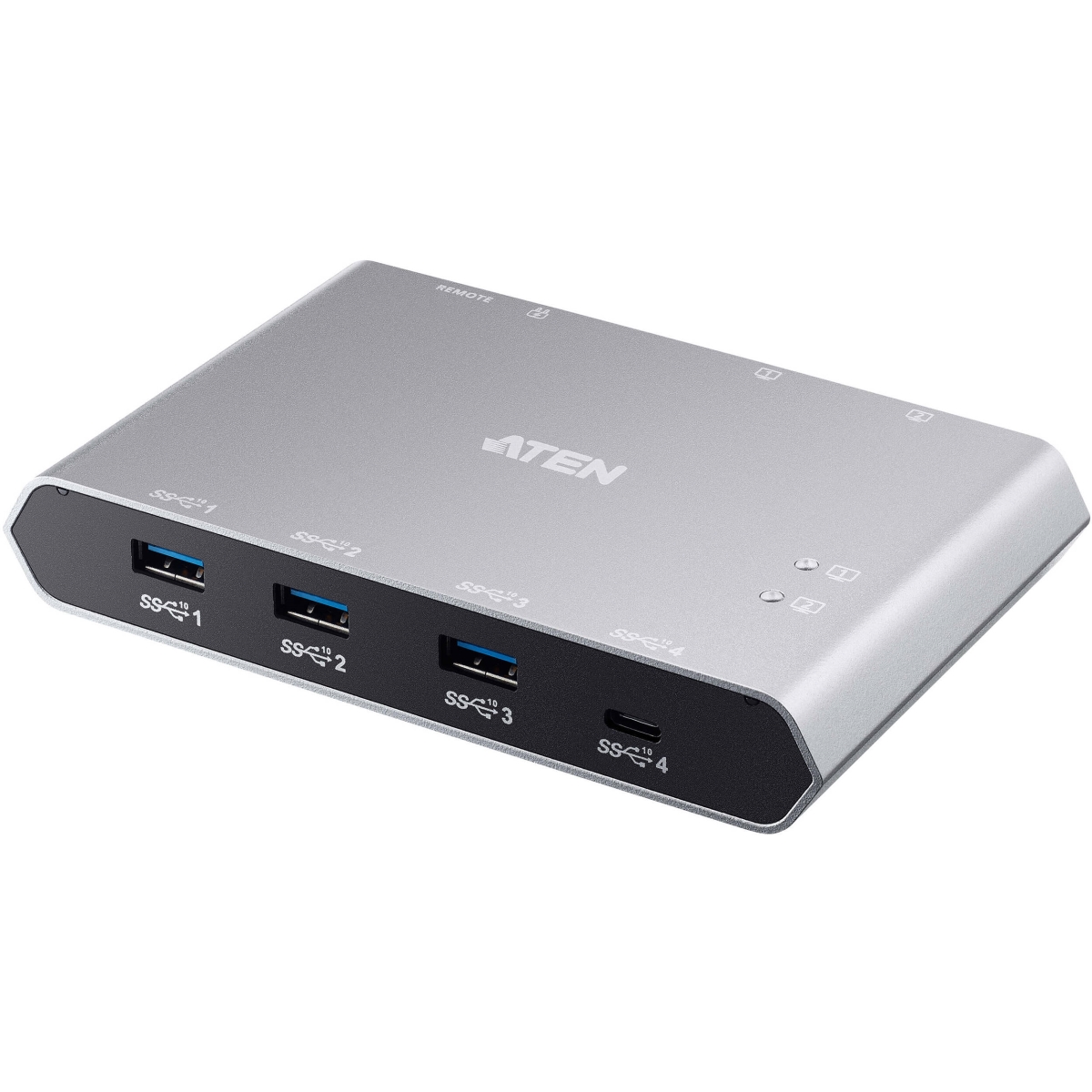 Picture of Aten US3342 2-Port USB-C Sharing Switch with Power Pass Through
