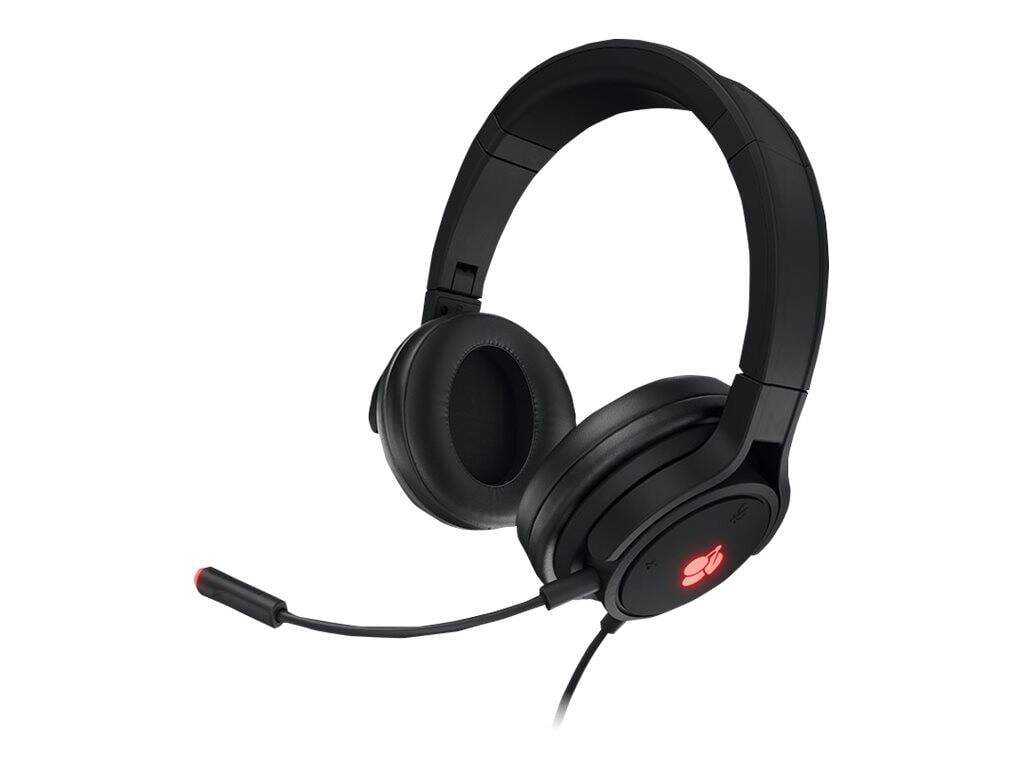 Picture of Cherry Americas JA-2200-2 Gaming On-Ear Headset Corded with Microphone&#44; Virtual 7.1 Surround Sound & 50 mm Drivers