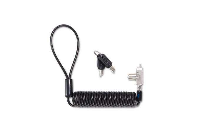 Slim N17 2.0 Portable Keyed Laptop Lock for Wedge-Shaped Slots