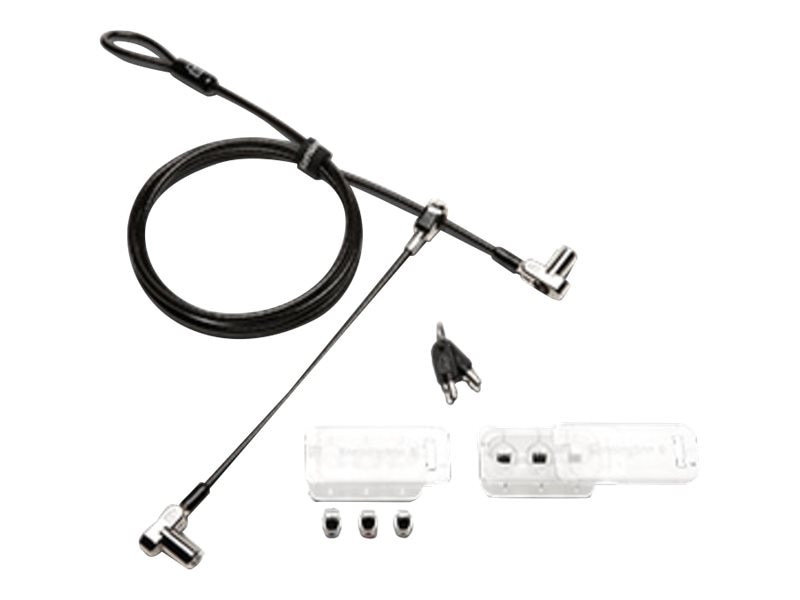 Computer K63380WW Universal Twin Keyed Lock with Allow You to Lock Two Devices with Single Solution