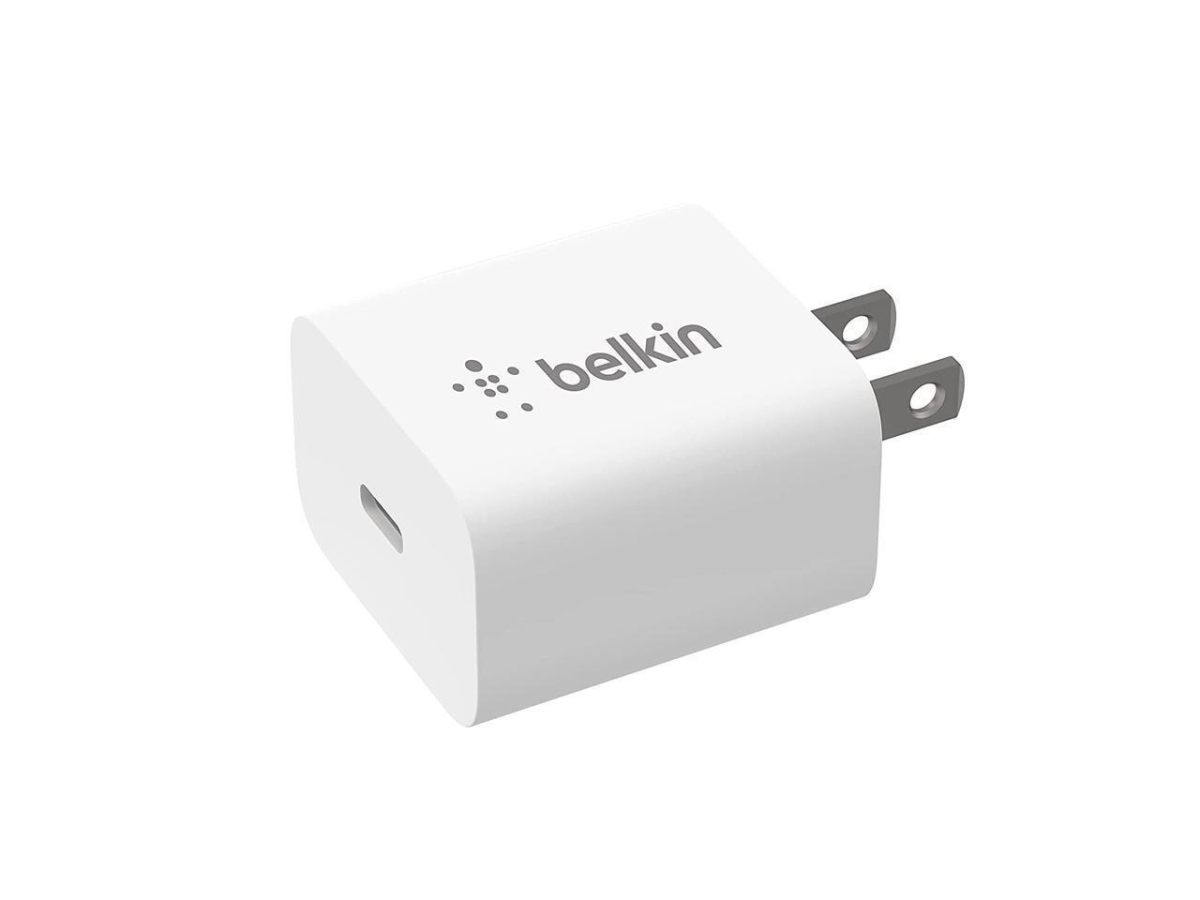 Picture of Belkin BBC005-WH 20W USB-C PD Wall Charger with PPS, White