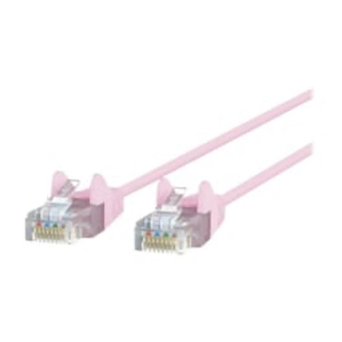 6 ft. 28AWG Cat6 Slim UTP Snagless Patch Cable, Pink