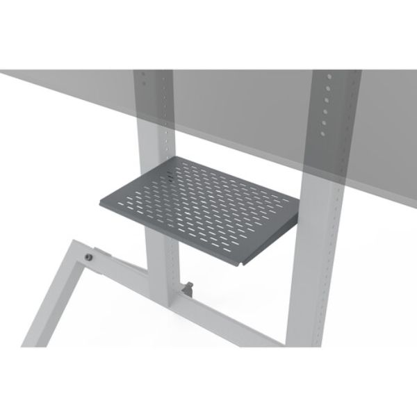 Control Shelf for Heckler AV Cart, Black Grey