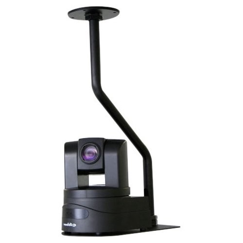 Picture of Vaddio 535-2000-296 Off Set Drop Down Mount for Robo Shot & HD-Series PTZ Cameras&#44; Black
