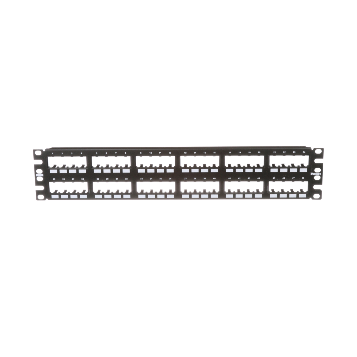 CPP48FMWBLY 48Pt Flush Mount Patch Panel