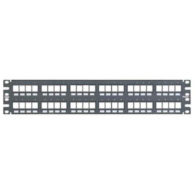 48 Port 2 Rack Unit NK Modular Patch Panel Mount