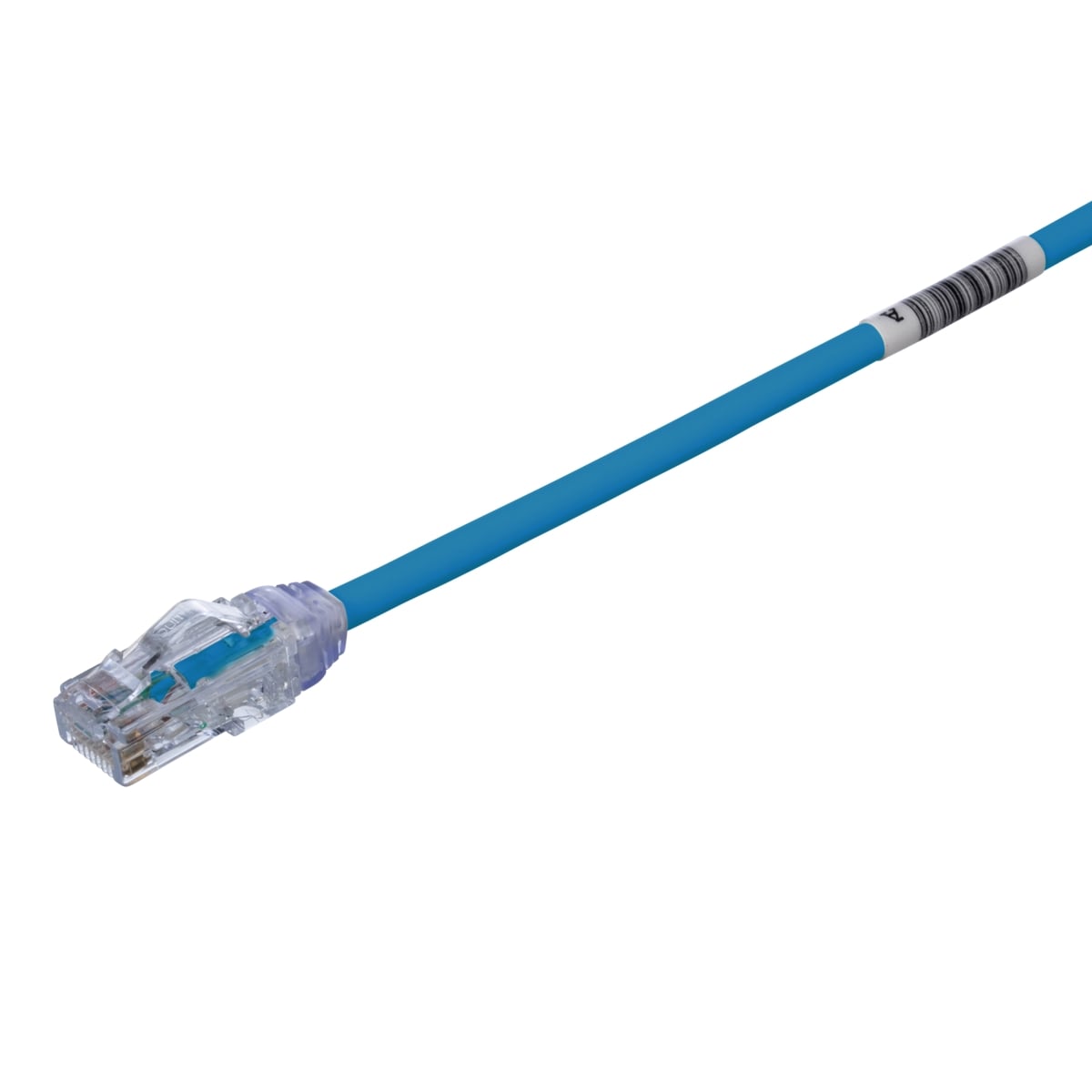 20 ft. Cat6A 28AWG UTP Patch Cord, Blue