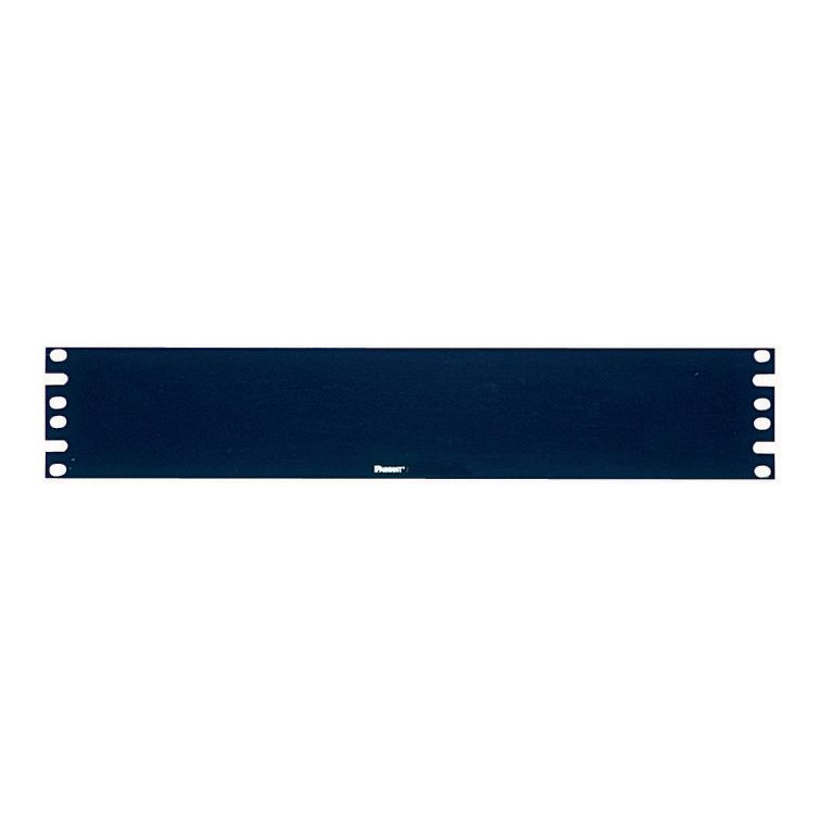 2 RU Rack Filler Panel