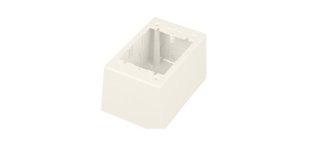 1-Gang Deep Power Junction Box, White