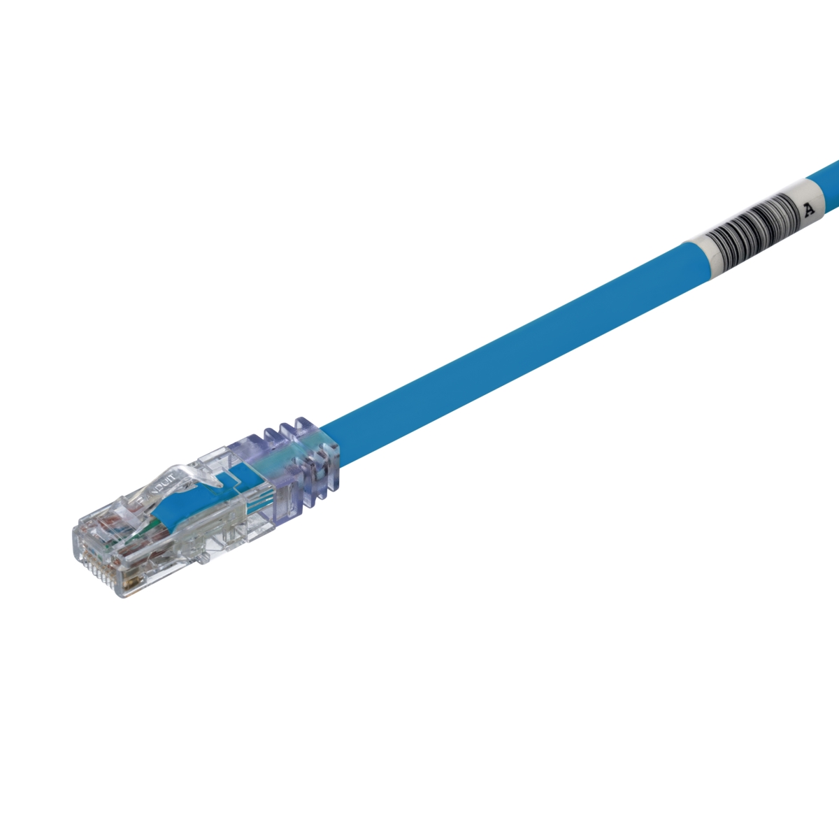 PanNet Cat 6A 24 AWG UTP Copper Patch Cord 10 ft Blue