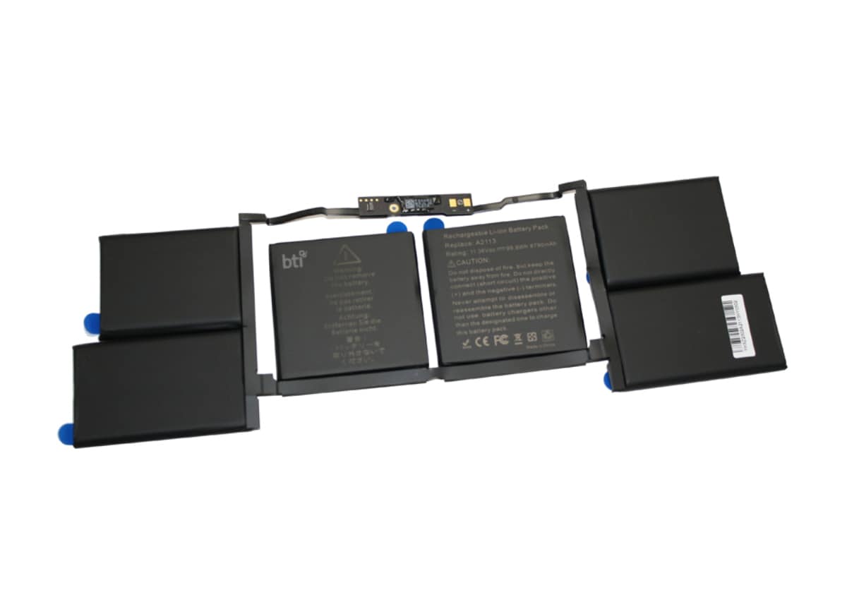 A2113-BTI 11.36V Li-Ion Battery for Apple Macbook Pro 16 in.