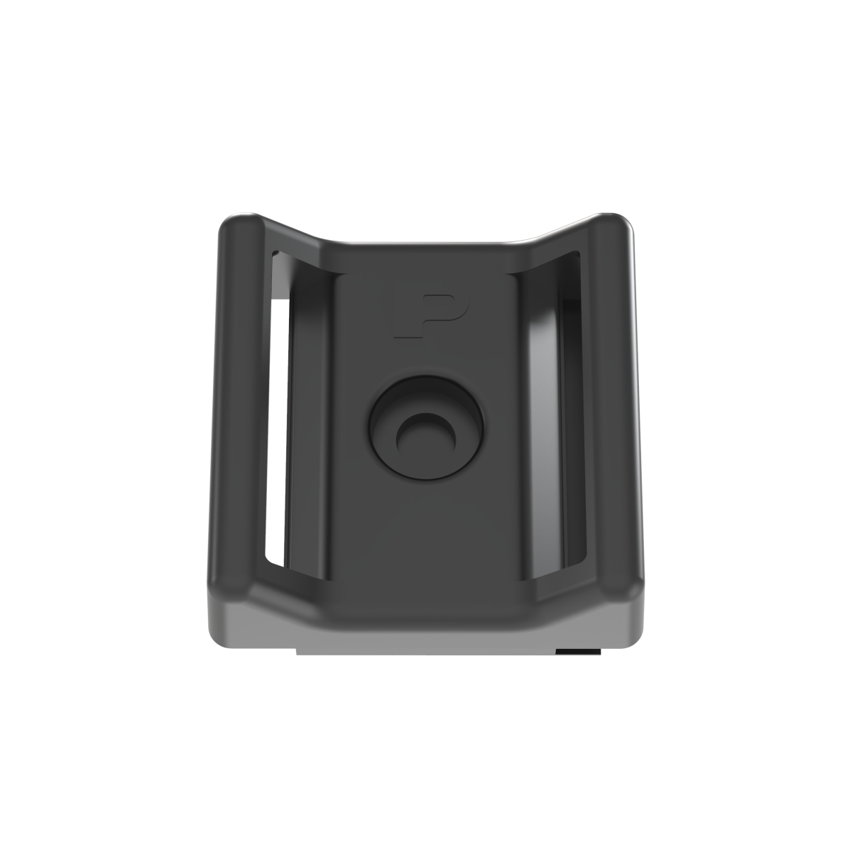 1.12 x 1.12 in. Tak-Ty Hook & Loop Cable Tie Mount, Black - Pack of 25