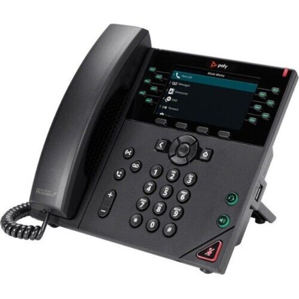 Picture of Polycom G2200-48840-225 12-Line Desktop IP Phone with Dual 1000 Ethernet Ports Corded Desktop