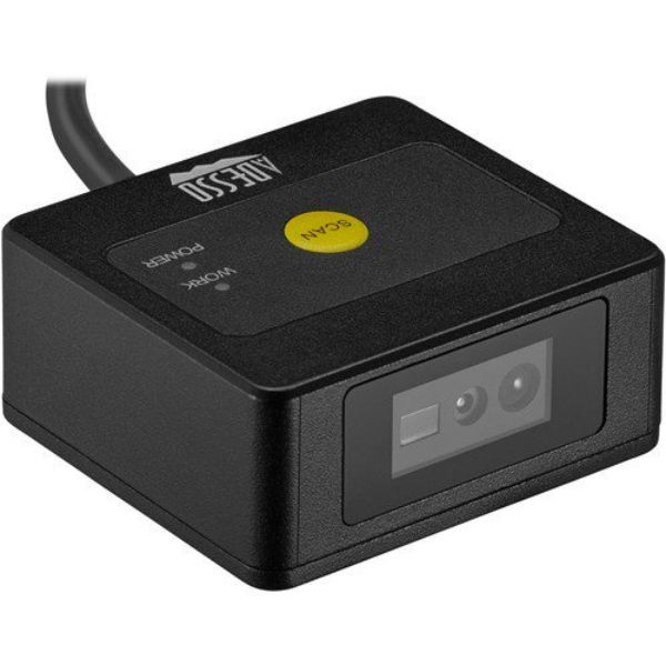 Picture of Adesso NUSCAN4400T 12 in. Automatically Any Barcode As You Go NuScan 4400T USB 2D Fixed Mounted Barcode Scanner without The Need To Press A Trigger