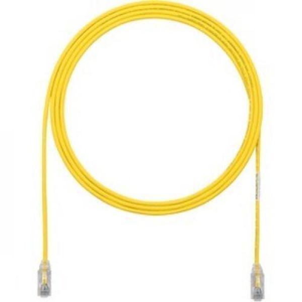 4 ft. Cat6 CM LSZH UTP Cord Copper Patch Network Cable, Yellow
