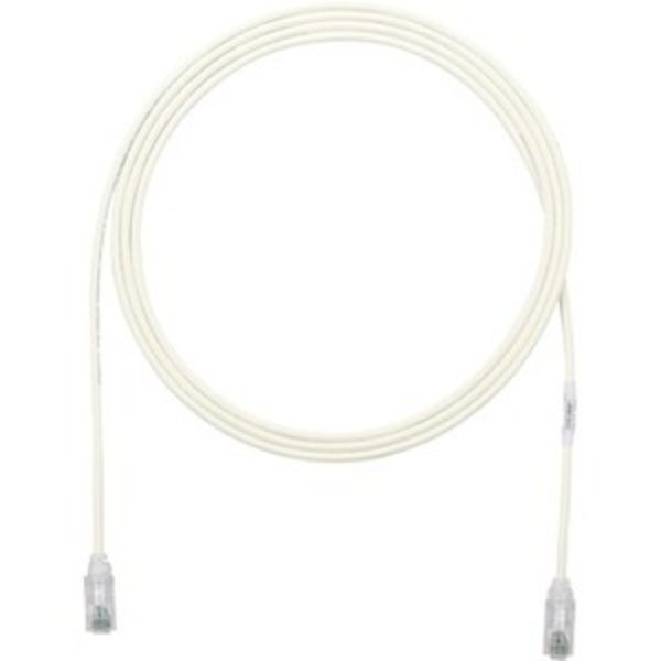 8 in. Cat6 CM LSZH UTP Cord Copper Patch Network Cable, Blue