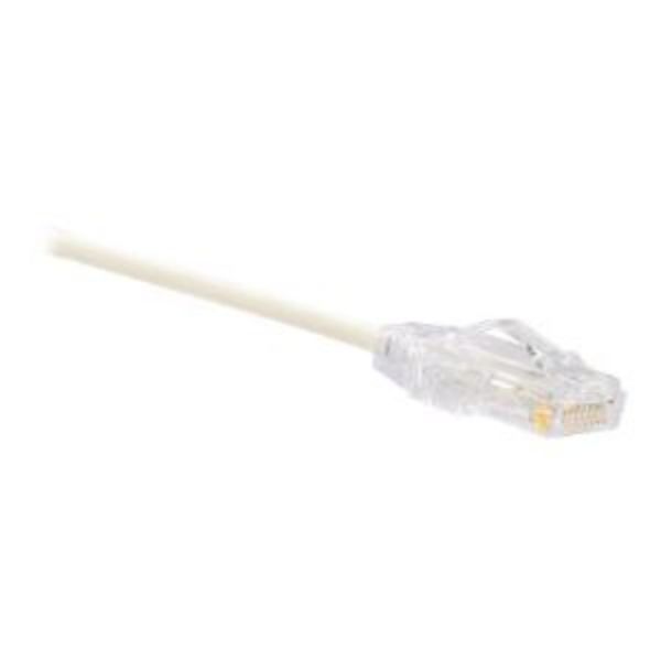 25 ft. 28AWG Cat6A UTP Patch Cord Network Cable, White