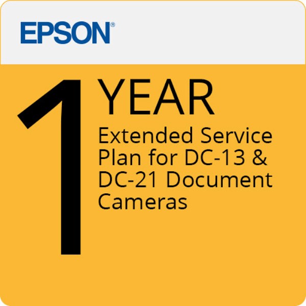 Picture of Epson EPPDCBE1 1 Year Esp Plan DC-13 & DC-21 Extended Service Plan