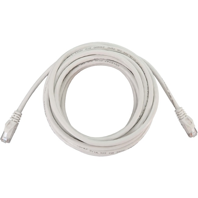 Tripp Lite N261-020-WH CAT6A Snagless Molded Network Cable, White - 20 ft.