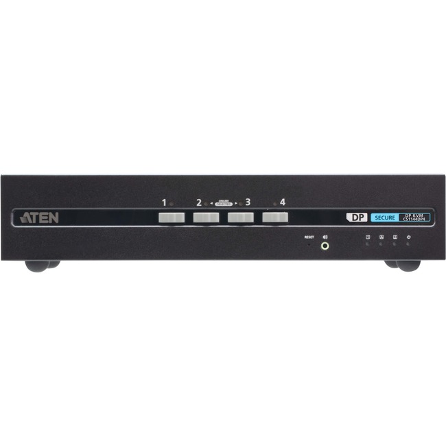 Picture of Aten CS1144DP4 4-Port USB DisplayPort Dual Display PP v4.0 Secure KVM Switch