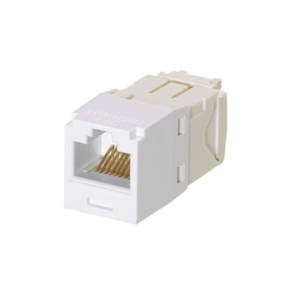 Mod CAT6 UTP 8P 8W Universal Cable, White - Pack of 24