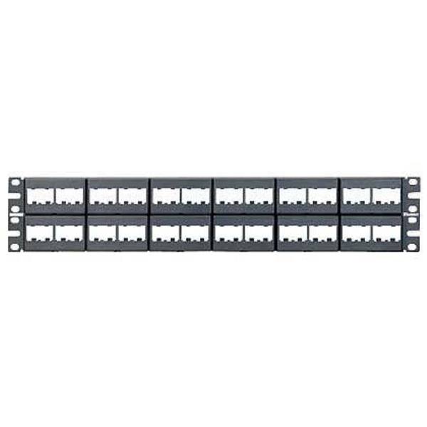 48 Port 12 Factory Installation CFFP4 Patch Panel, Black